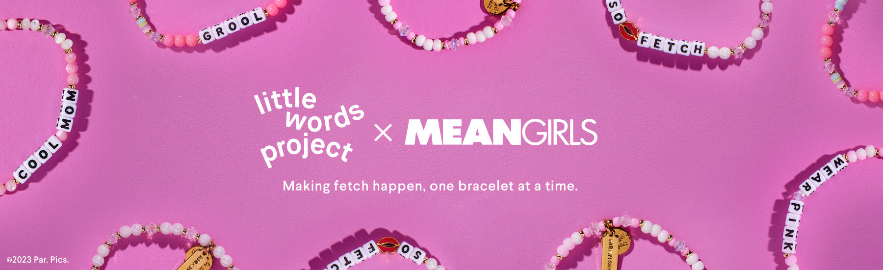 LWP x Mean Girls  Beaded & Word Bracelets – Little Words Project