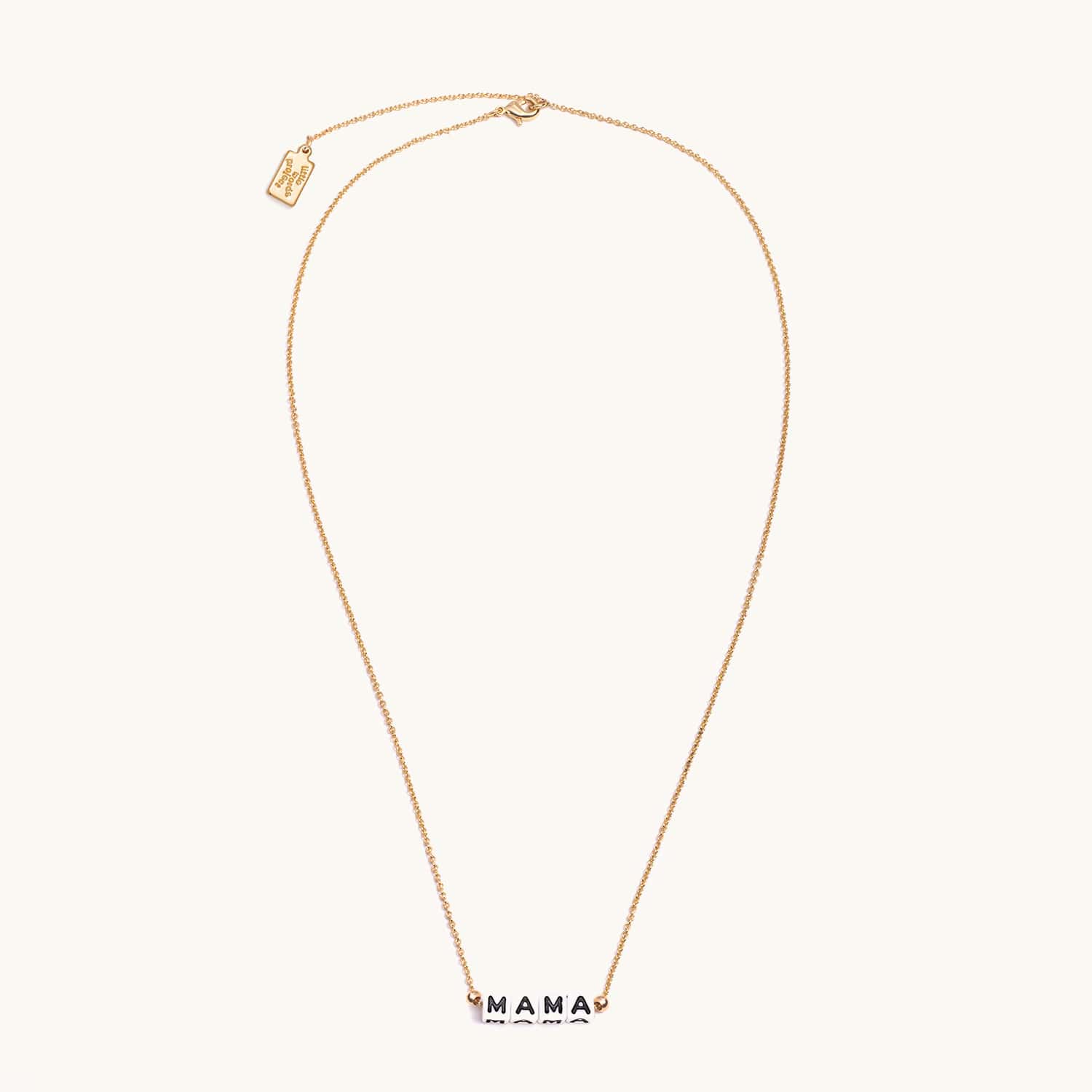 Words of power chain necklace with a pendant Fall in love - Korola