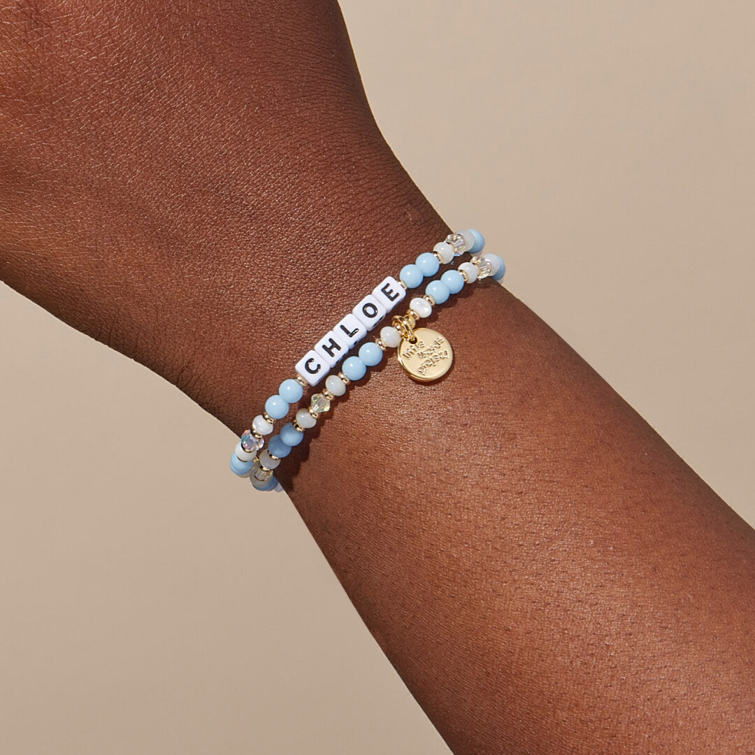 "Chloe" Custom Chambray Bracelet 