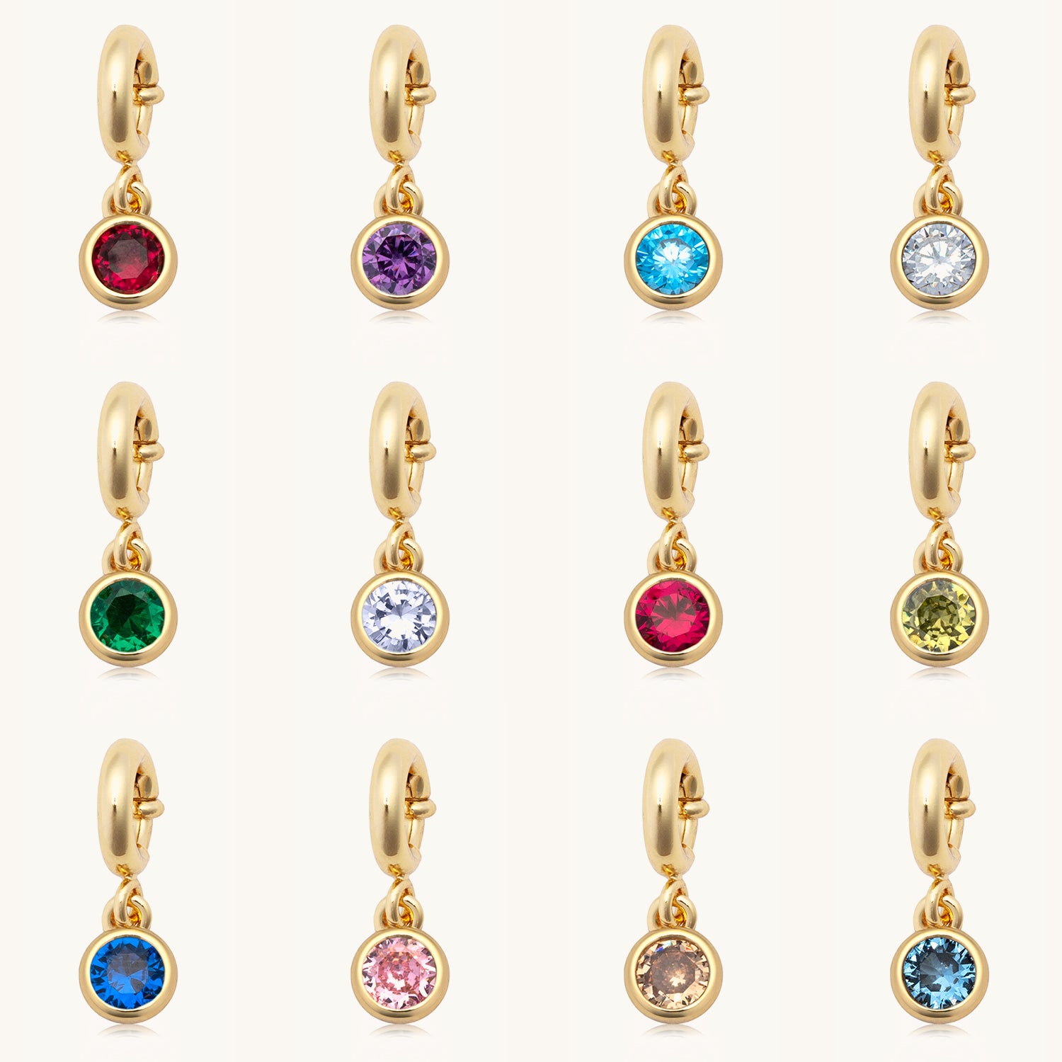 Birthstones- Charms