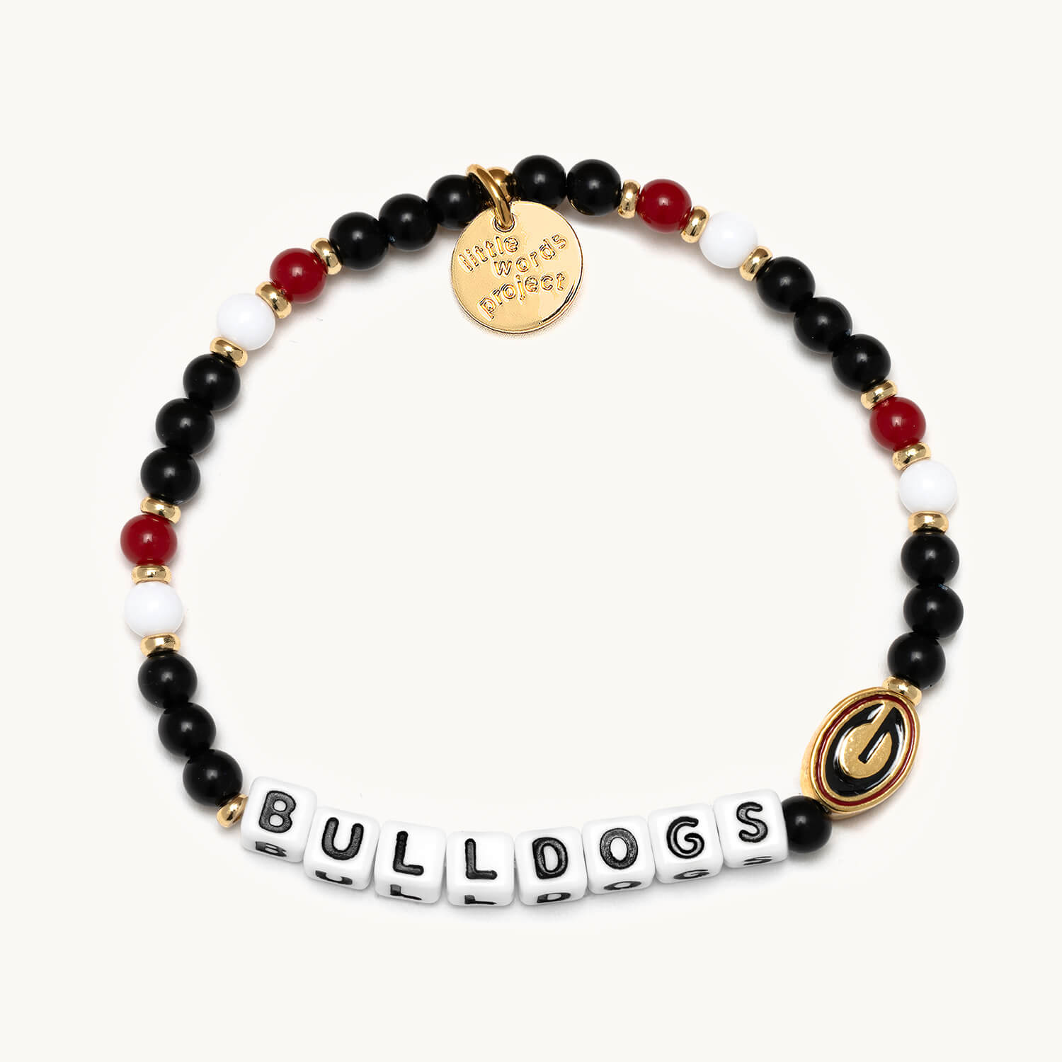 Bulldogs®- University of Georgia® | Beaded Bracelet - Little Words Project