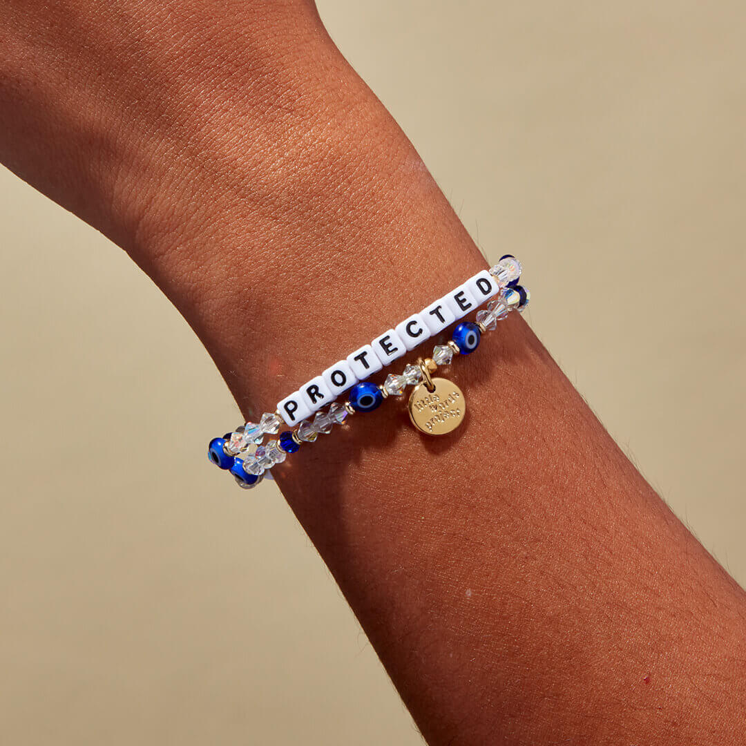 Custom Evil Eye Crystal Bracelet