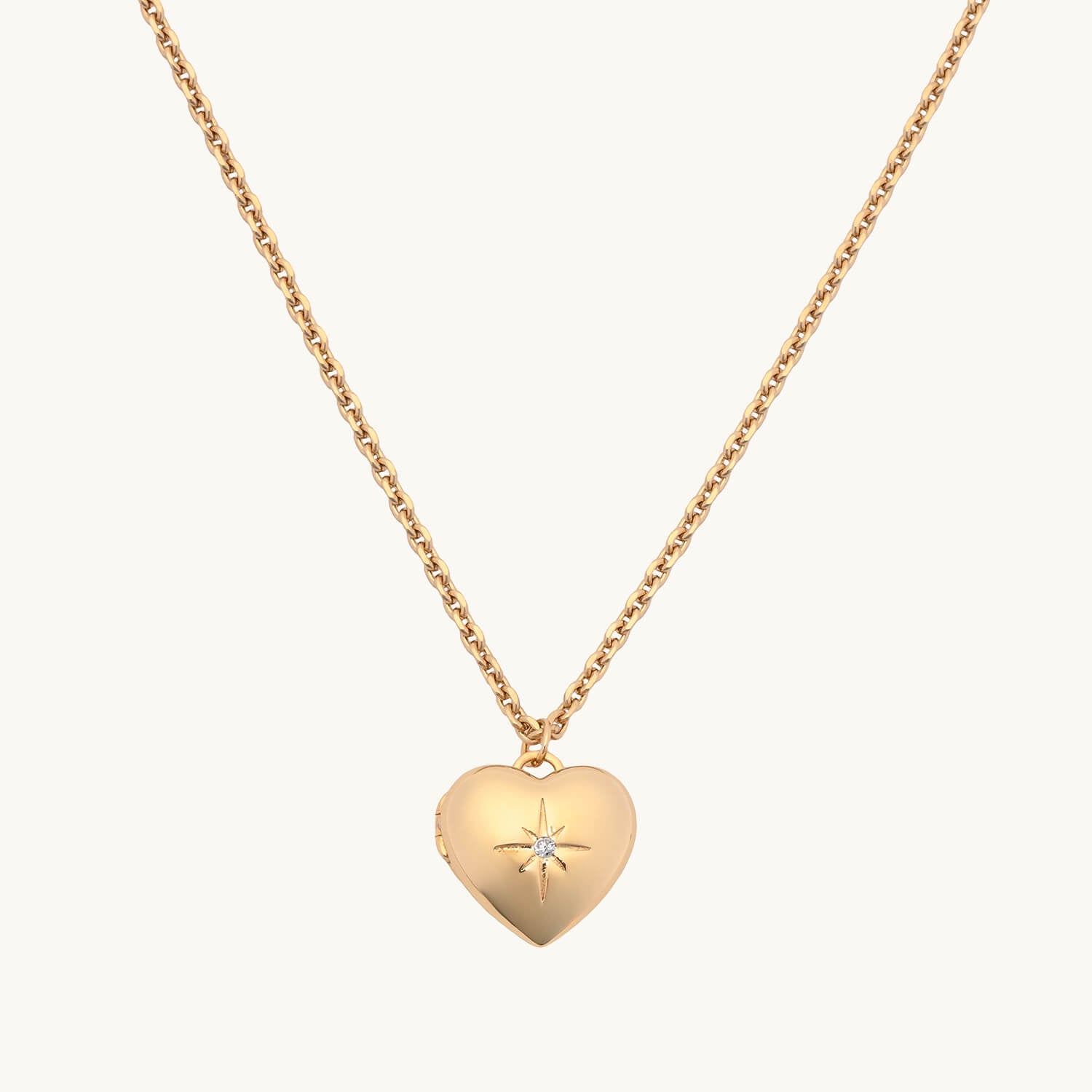 Starburst Heart Locket