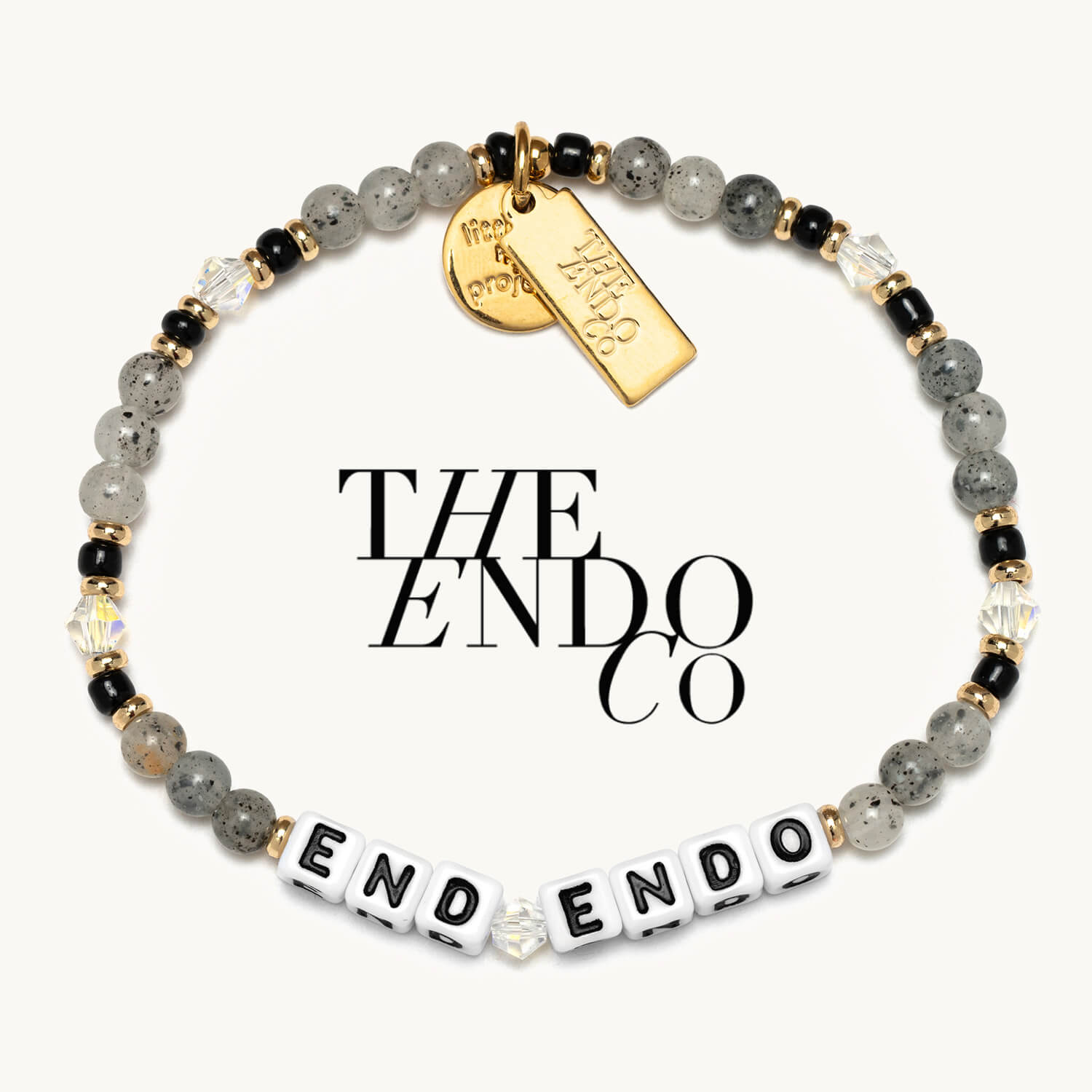 End Endo Endometriosis Awareness Beaded Bracelet