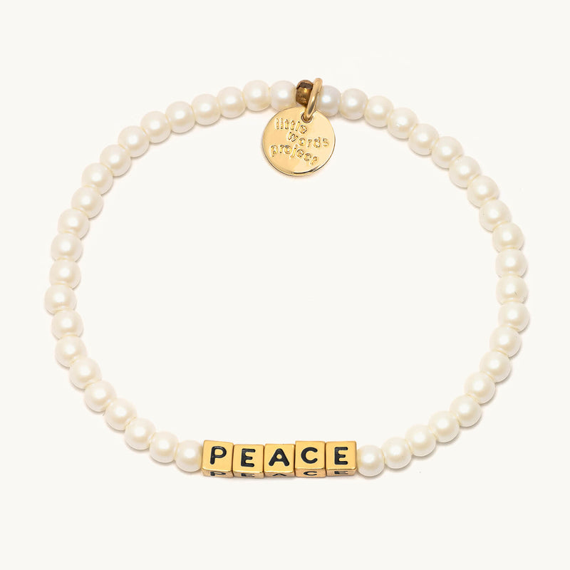 Uno de 50 Bracelet - Peace by Peace - Coral Stones - Size M-PUL1961CRLMTL0M