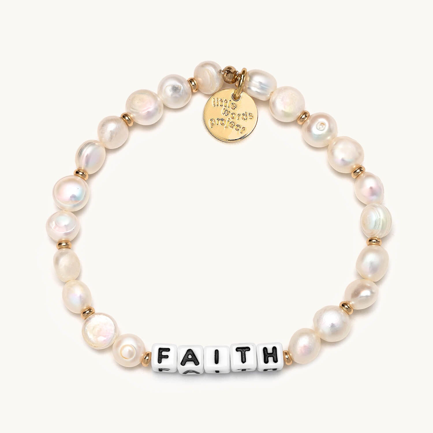 Faith- Freshwater Pearls Bracelet
