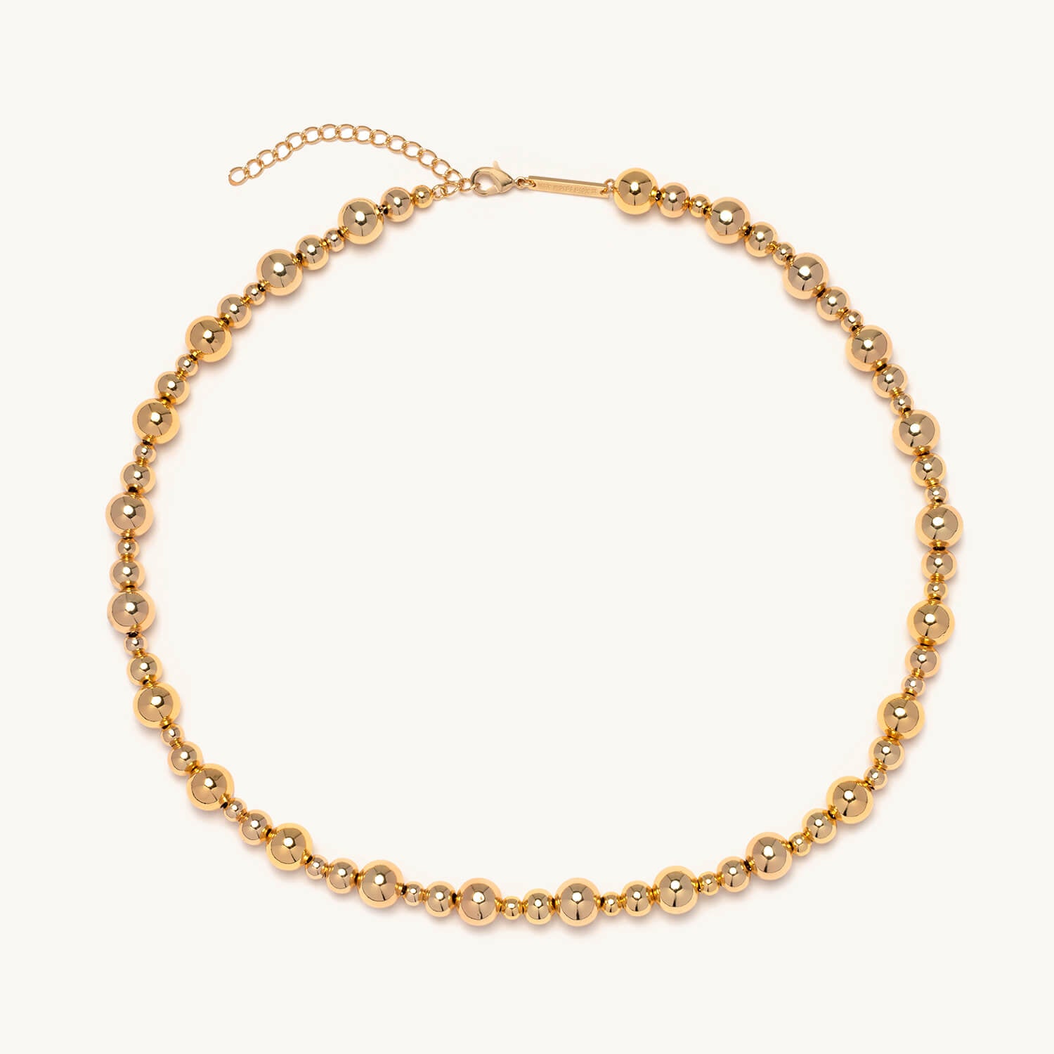 Gold Bubbles Base Necklace