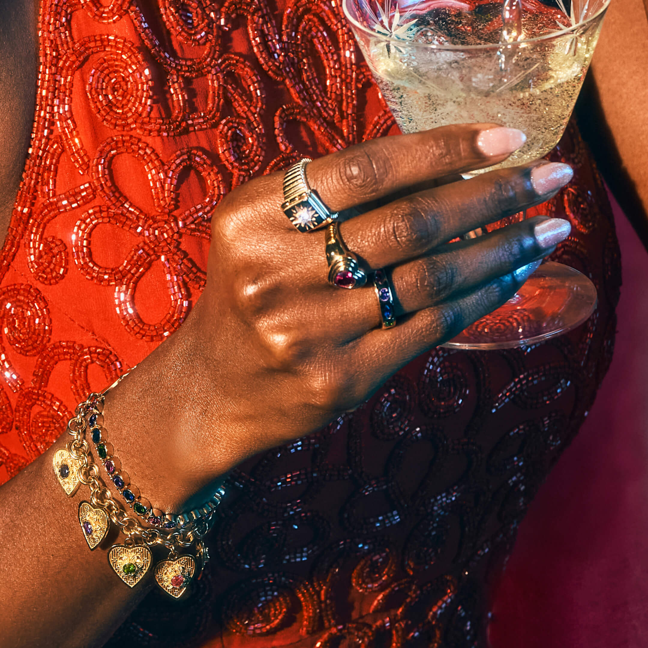 Confetti Gem Ring