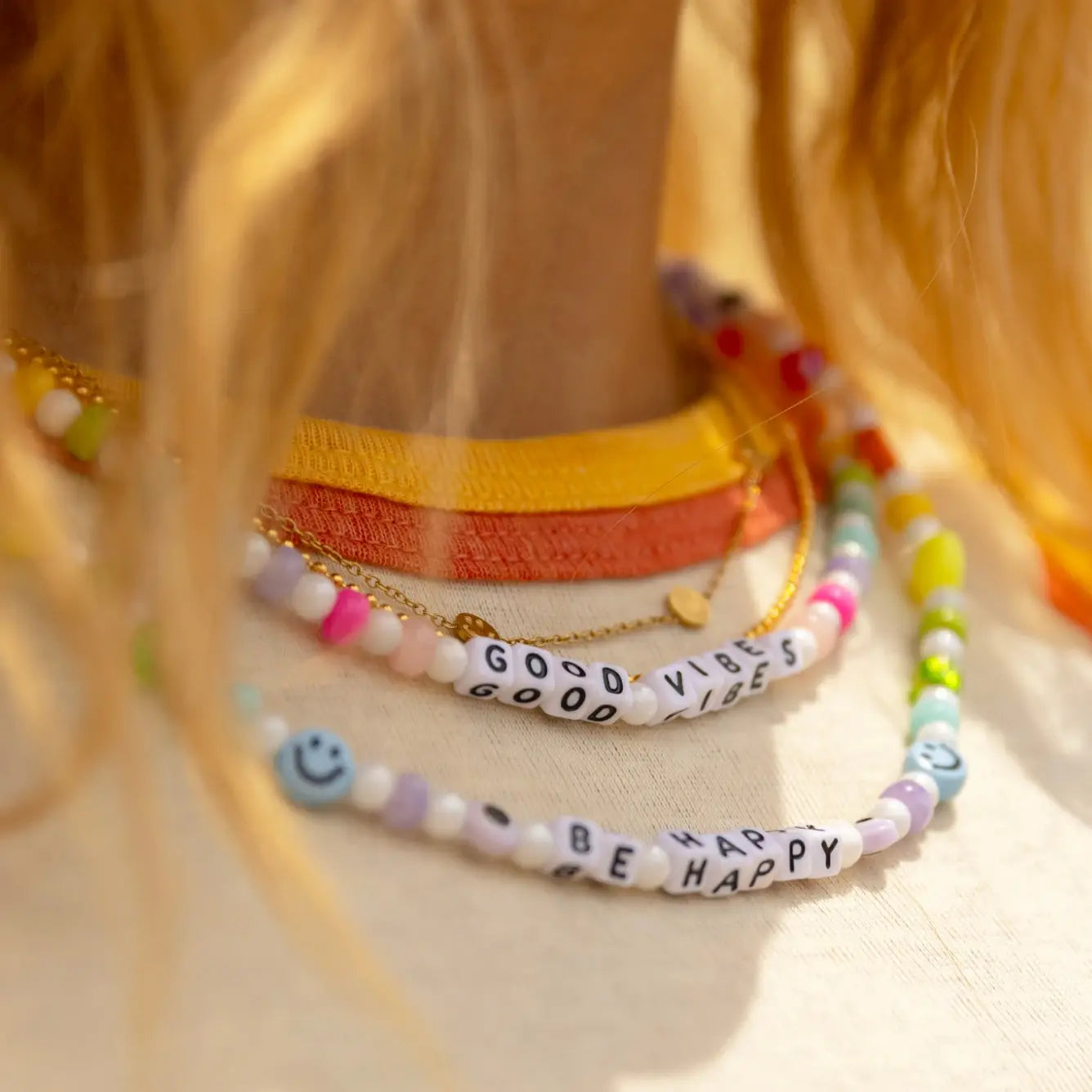 Good Vibes Necklace- Sunkissed Dreams