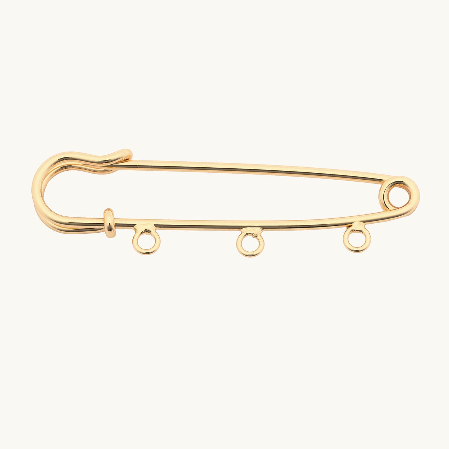 Safety Pin Charm Holder