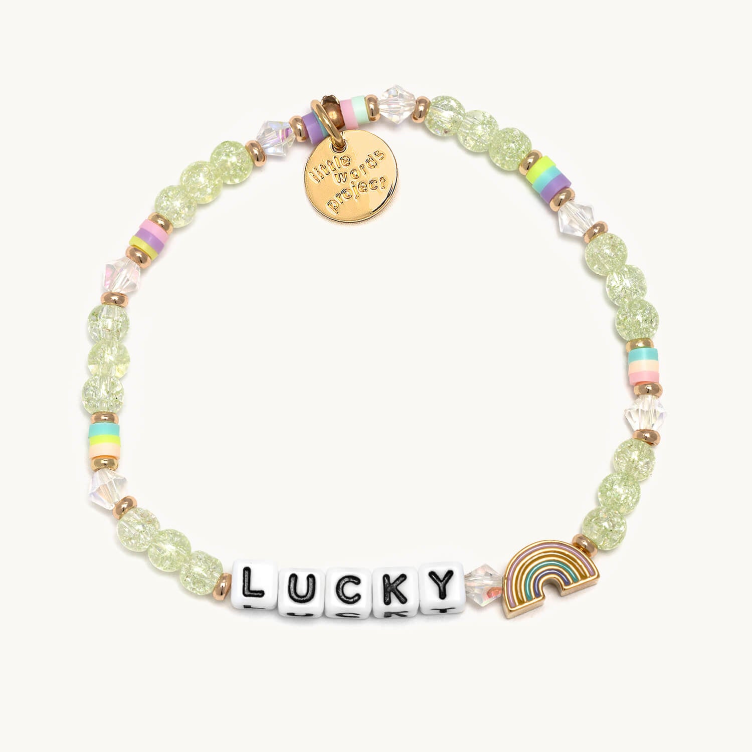 Lucky- Little Words Project Bracelet 