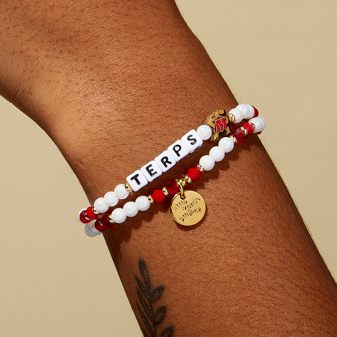 Terps® Crystal- University of Maryland® Bracelet