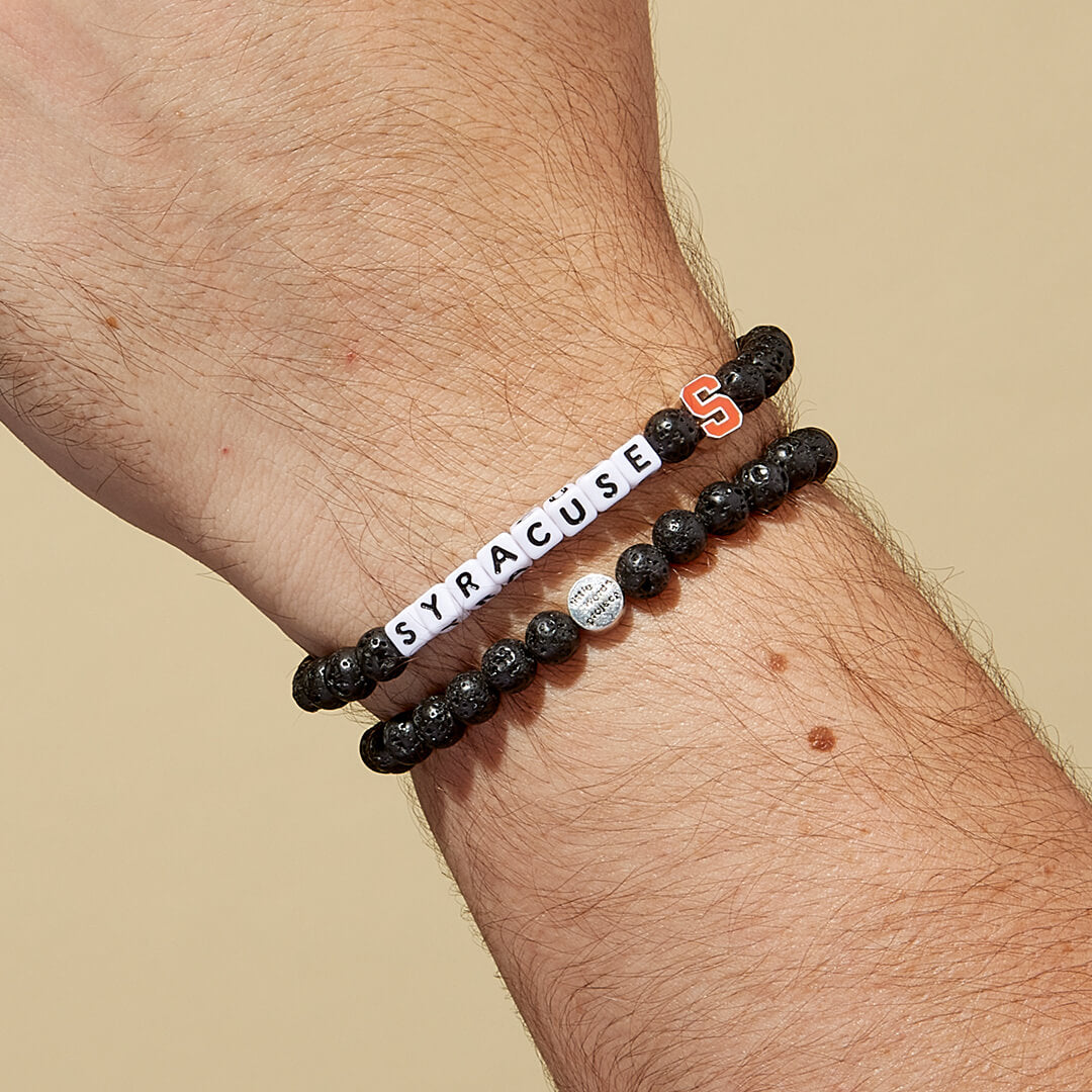 Syracuse® Lava Stone- Syracuse University® Bracelet