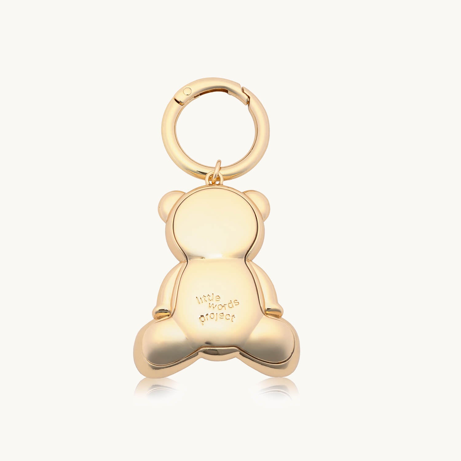 XL Teddy Bear Bag Charm Back