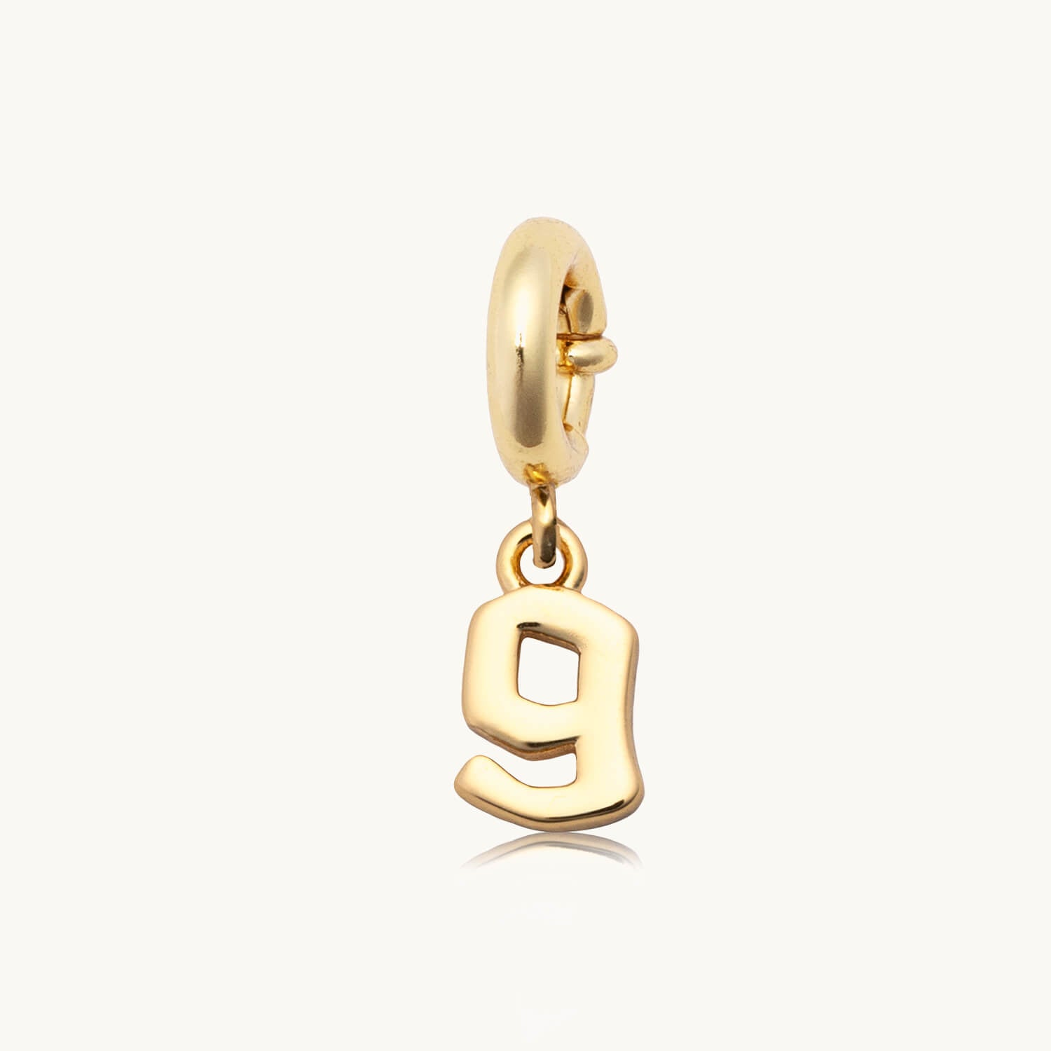 Gothic Letter- G Charm