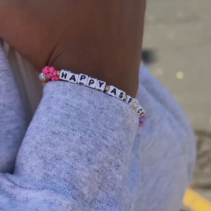 Little Words Project Bracelet - Keep Going