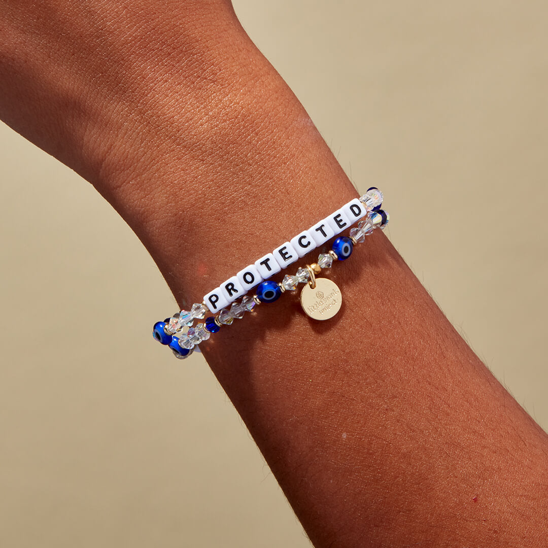 Custom Evil Eye Crystal Bracelet