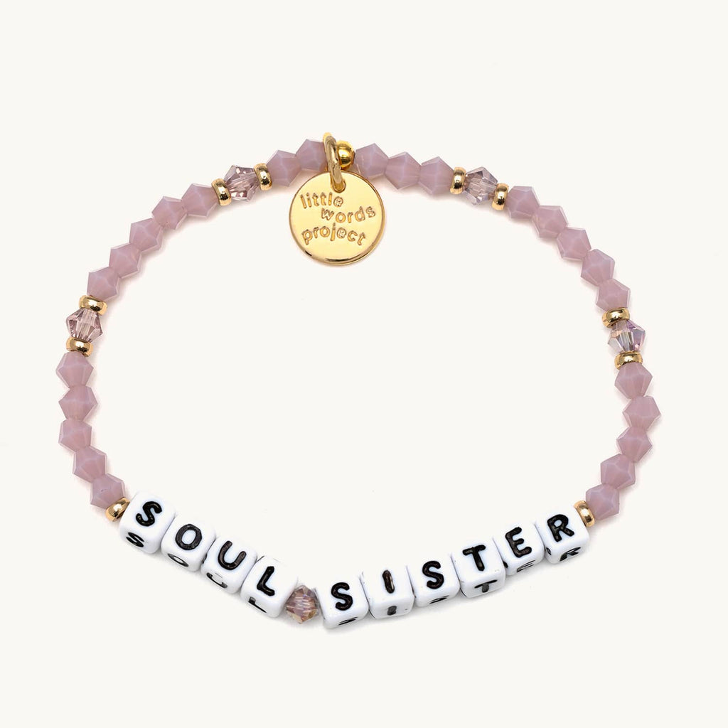 Soul Sister Friendship Bracelet  Bead Bracelet - Little Words Project